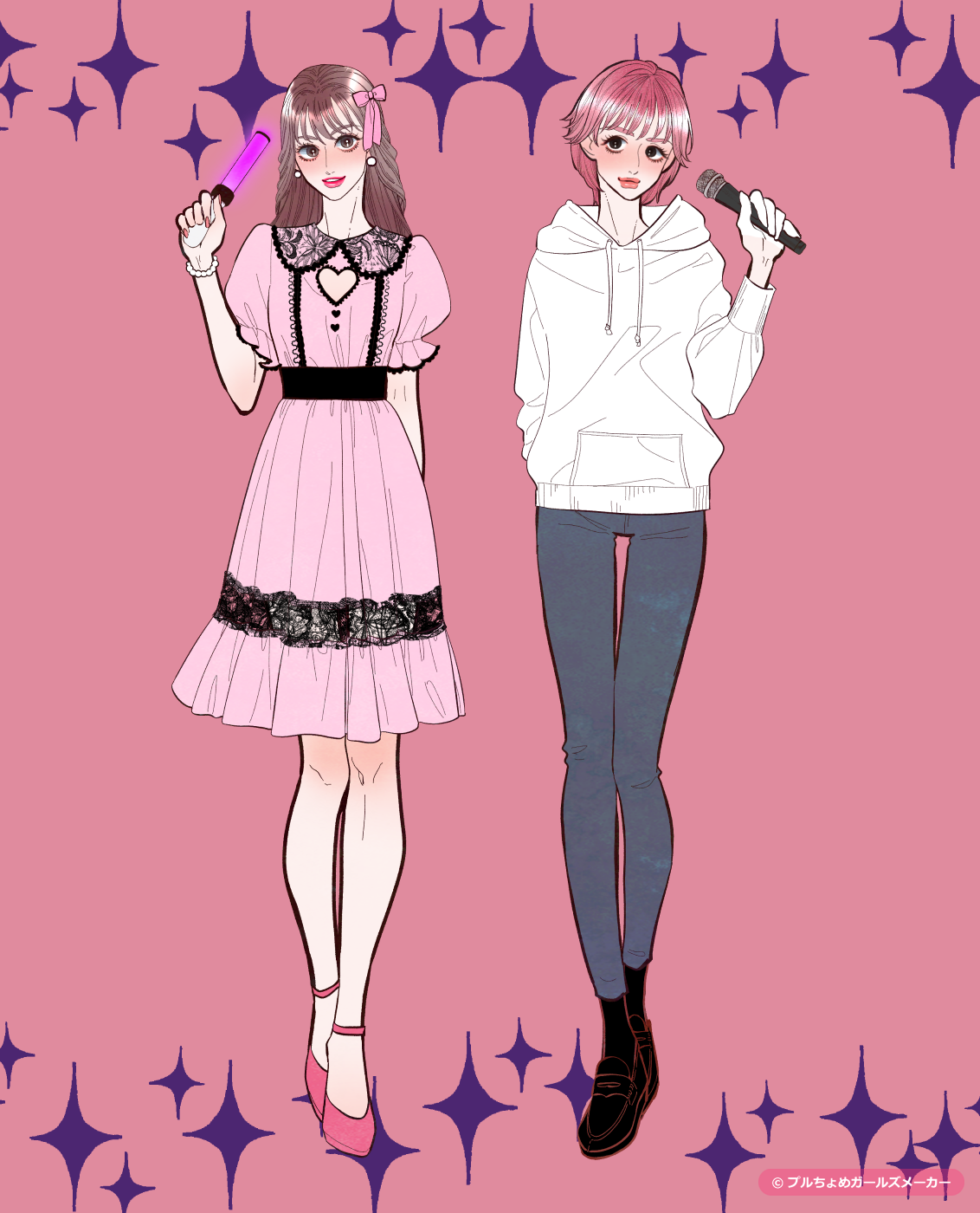 ガールズメーカーで作られた女の子4