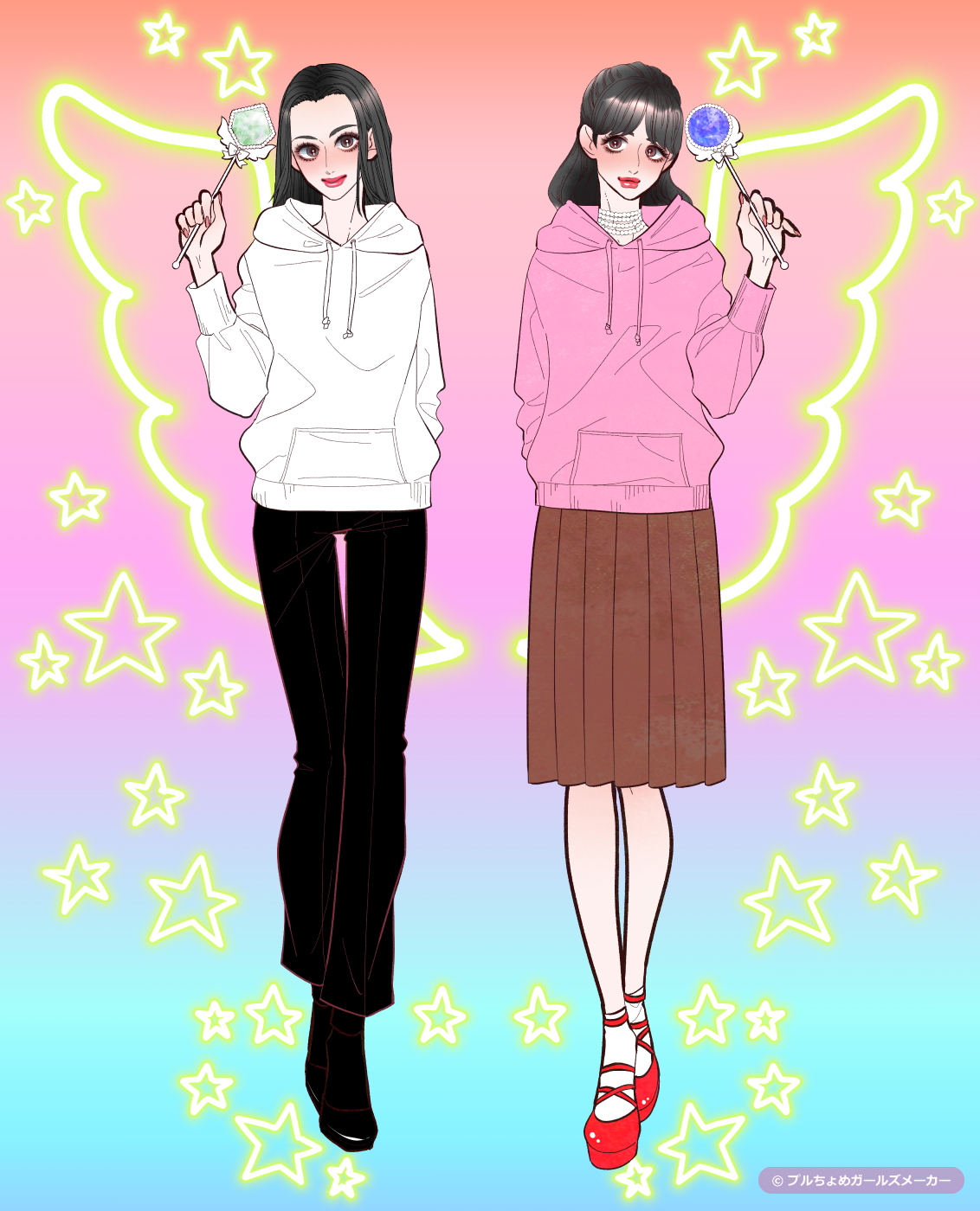 ガールズメーカーで作られた女の子6