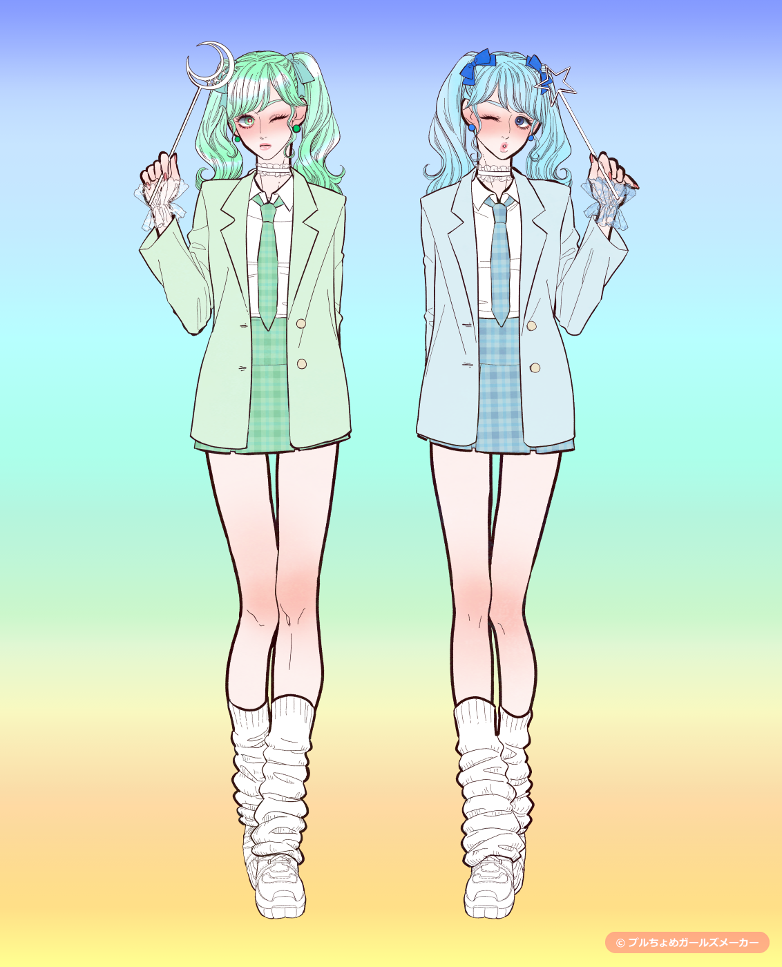 ガールズメーカーで作られた女の子2