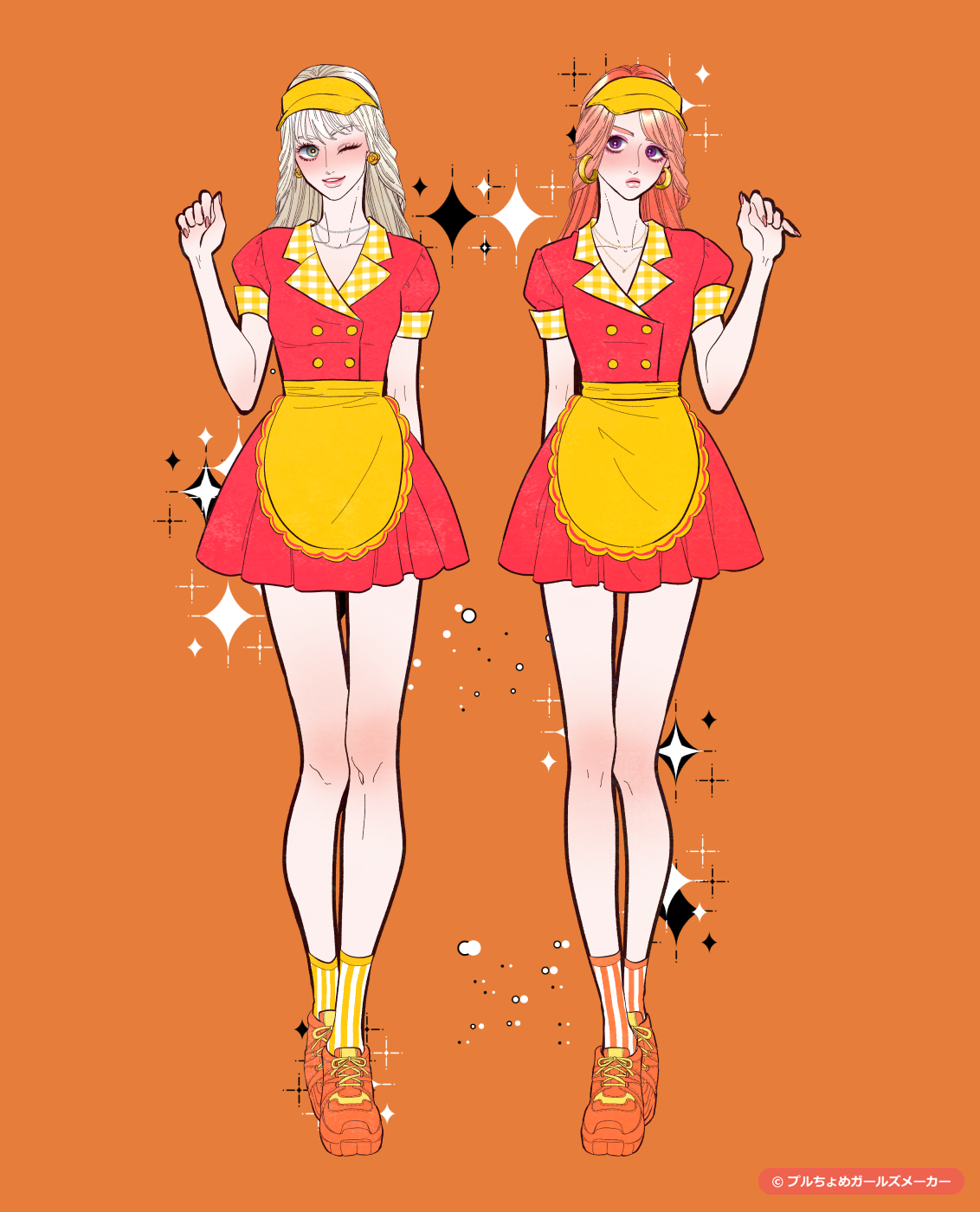 ガールズメーカーで作られた女の子1