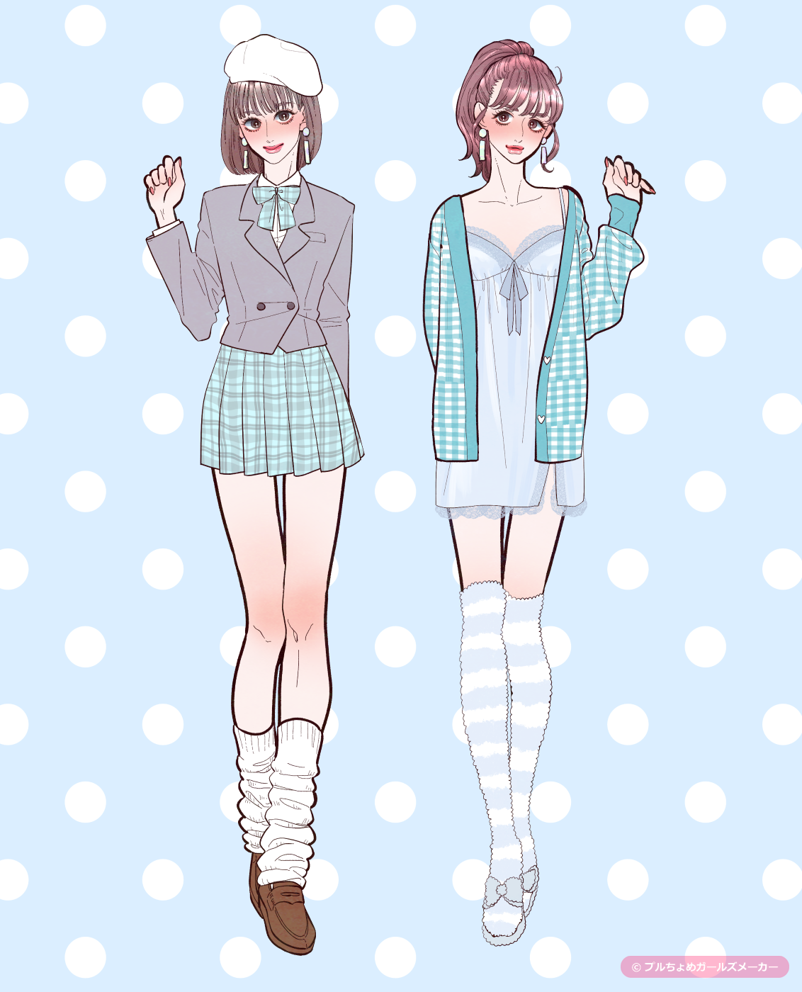 ガールズメーカーで作られた女の子3