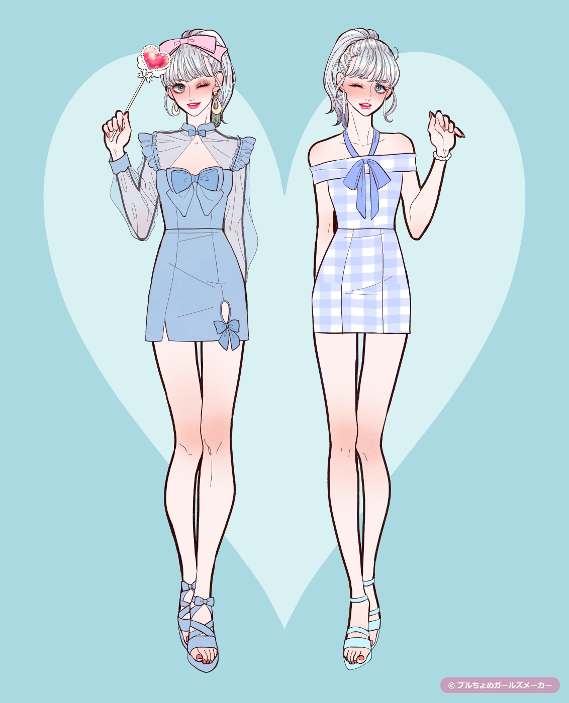 ガールズメーカーで作られた女の子3