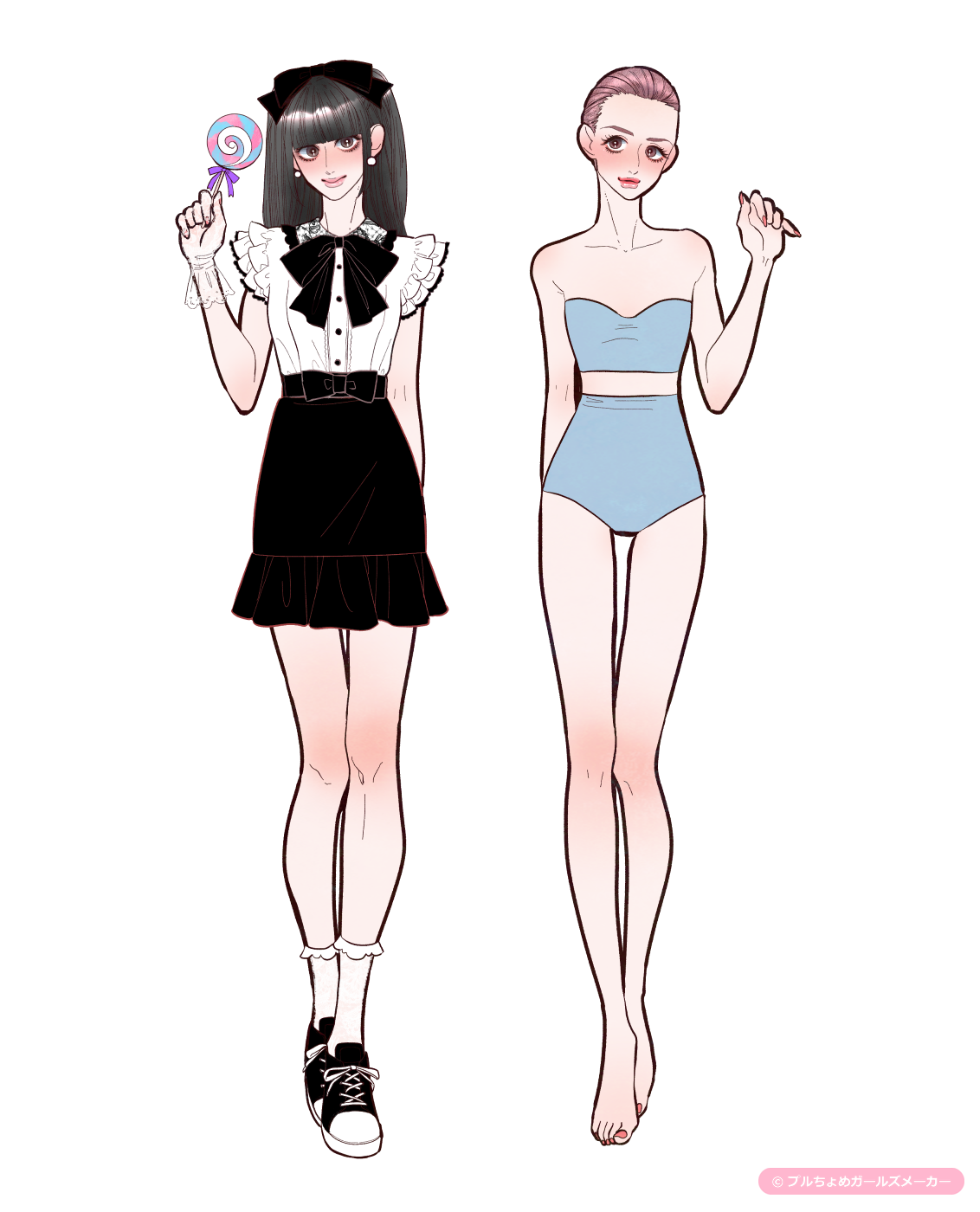 ガールズメーカーで作られた女の子14