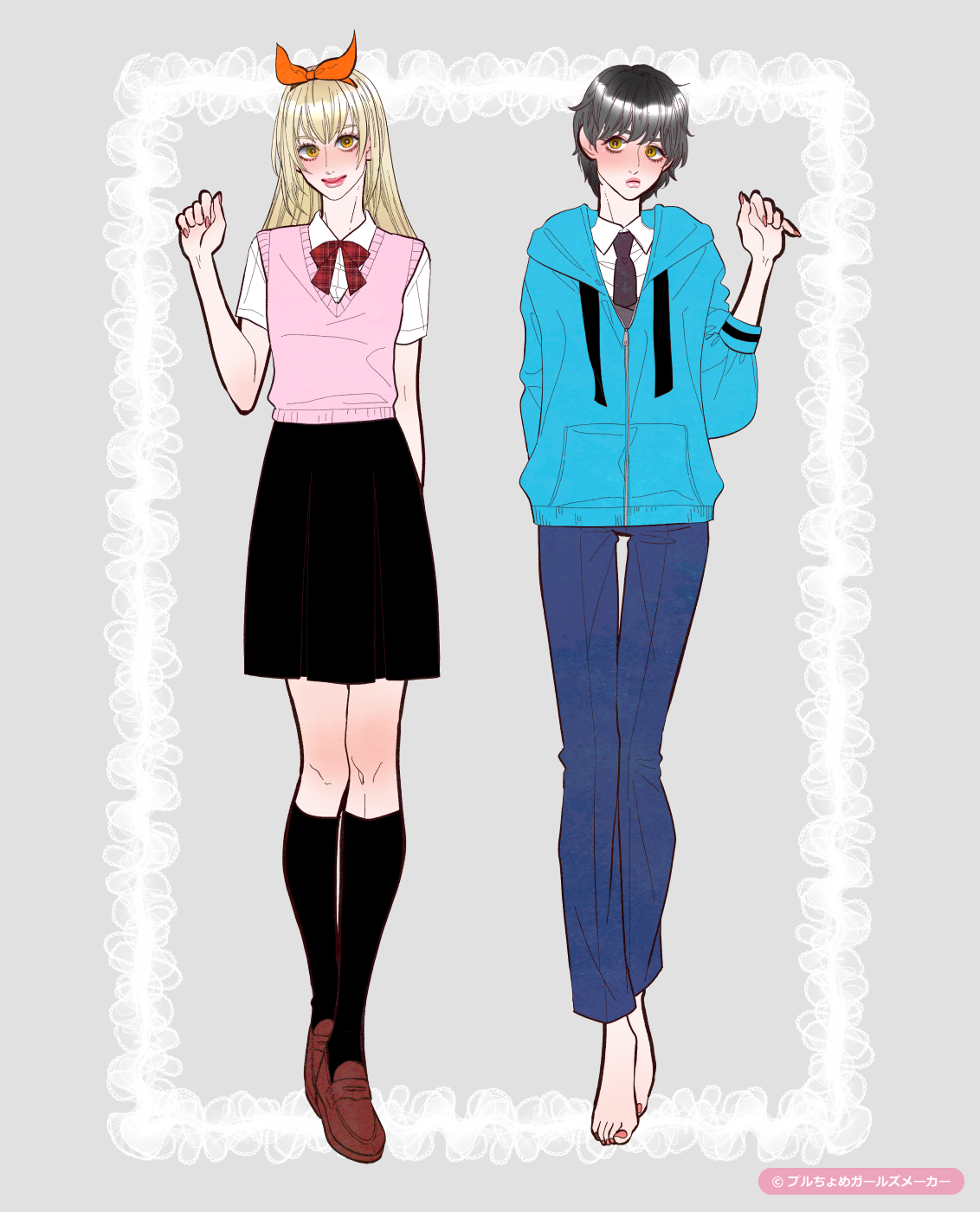 ガールズメーカーで作られた女の子8