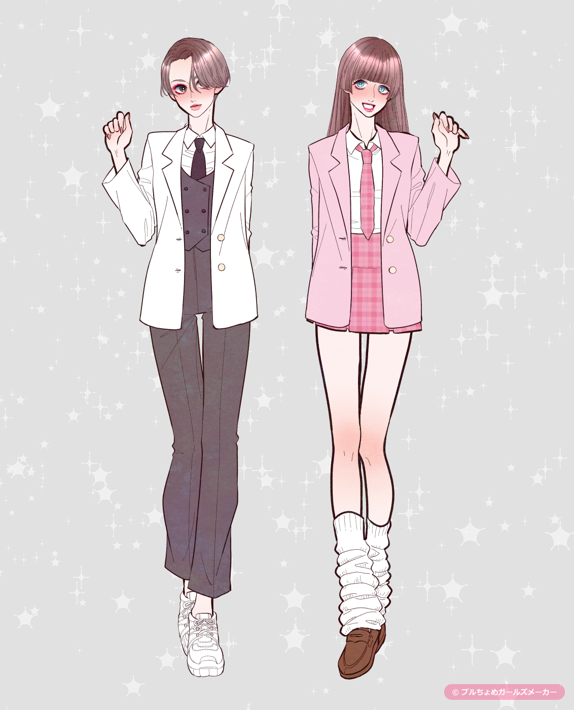 ガールズメーカーで作られた女の子2