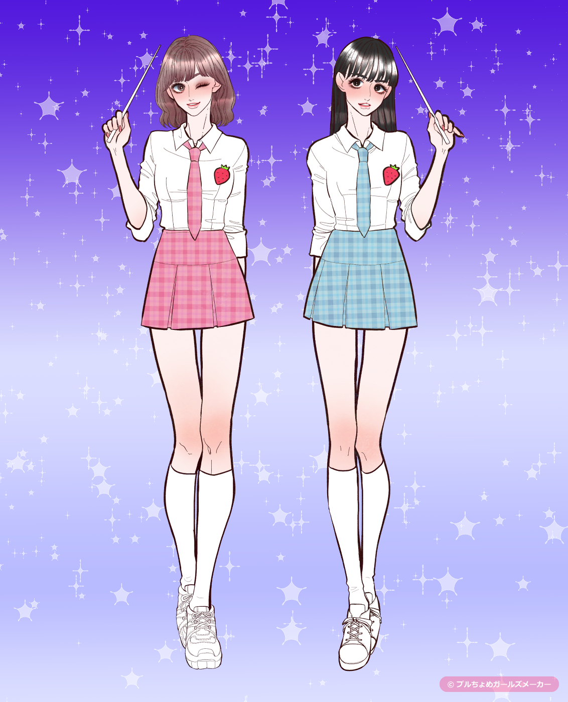 ガールズメーカーで作られた女の子4