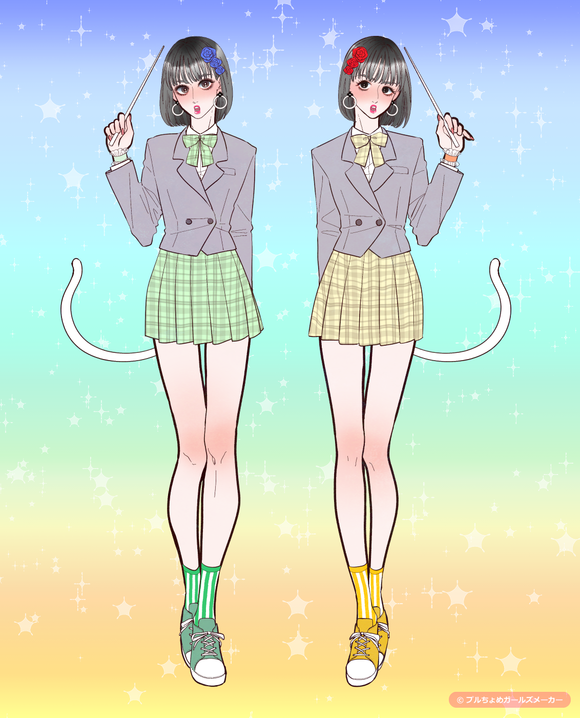 ガールズメーカーで作られた女の子3