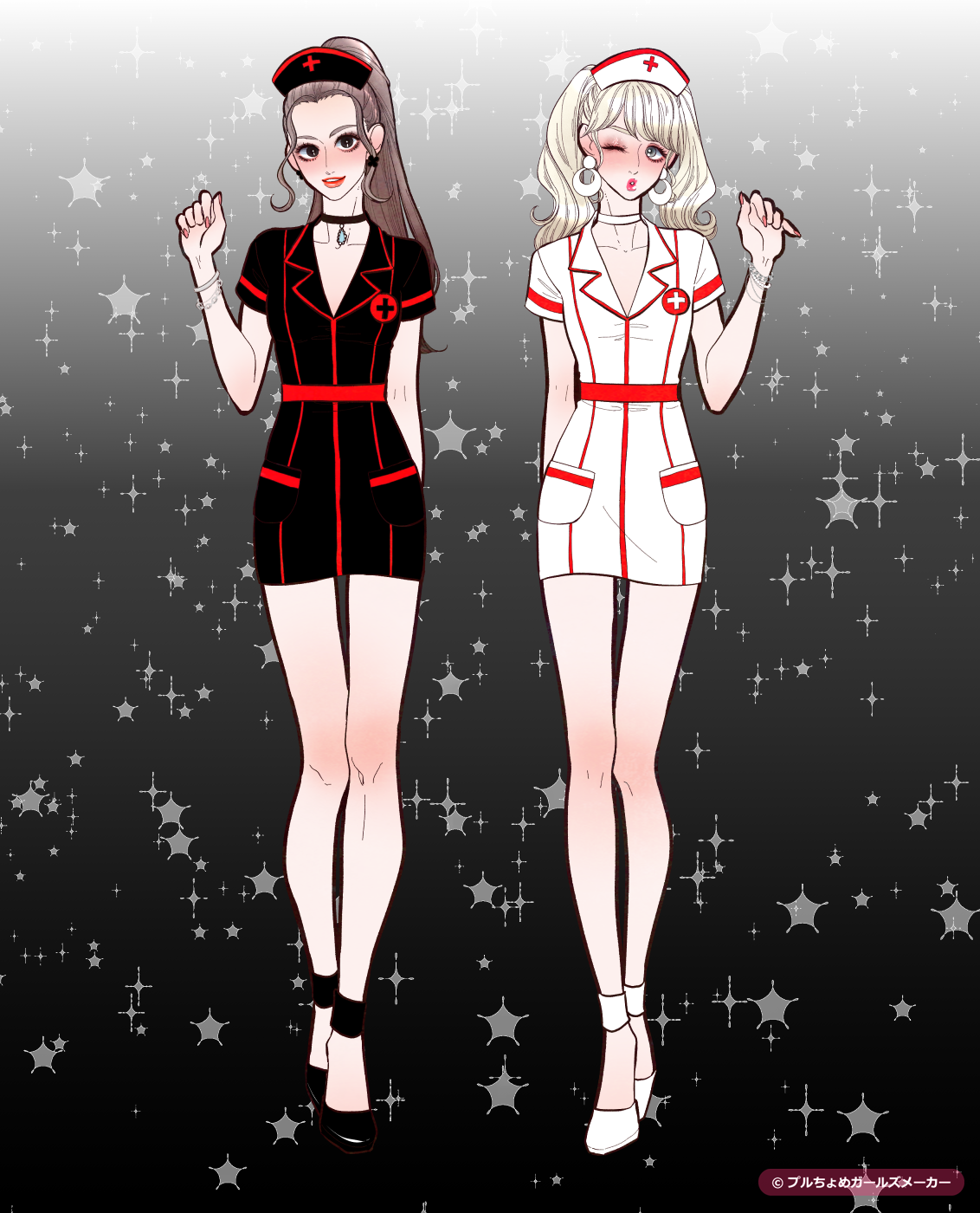 ガールズメーカーで作られた女の子1