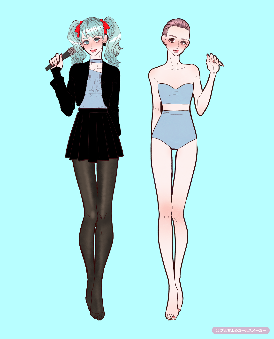 ガールズメーカーで作られた女の子3