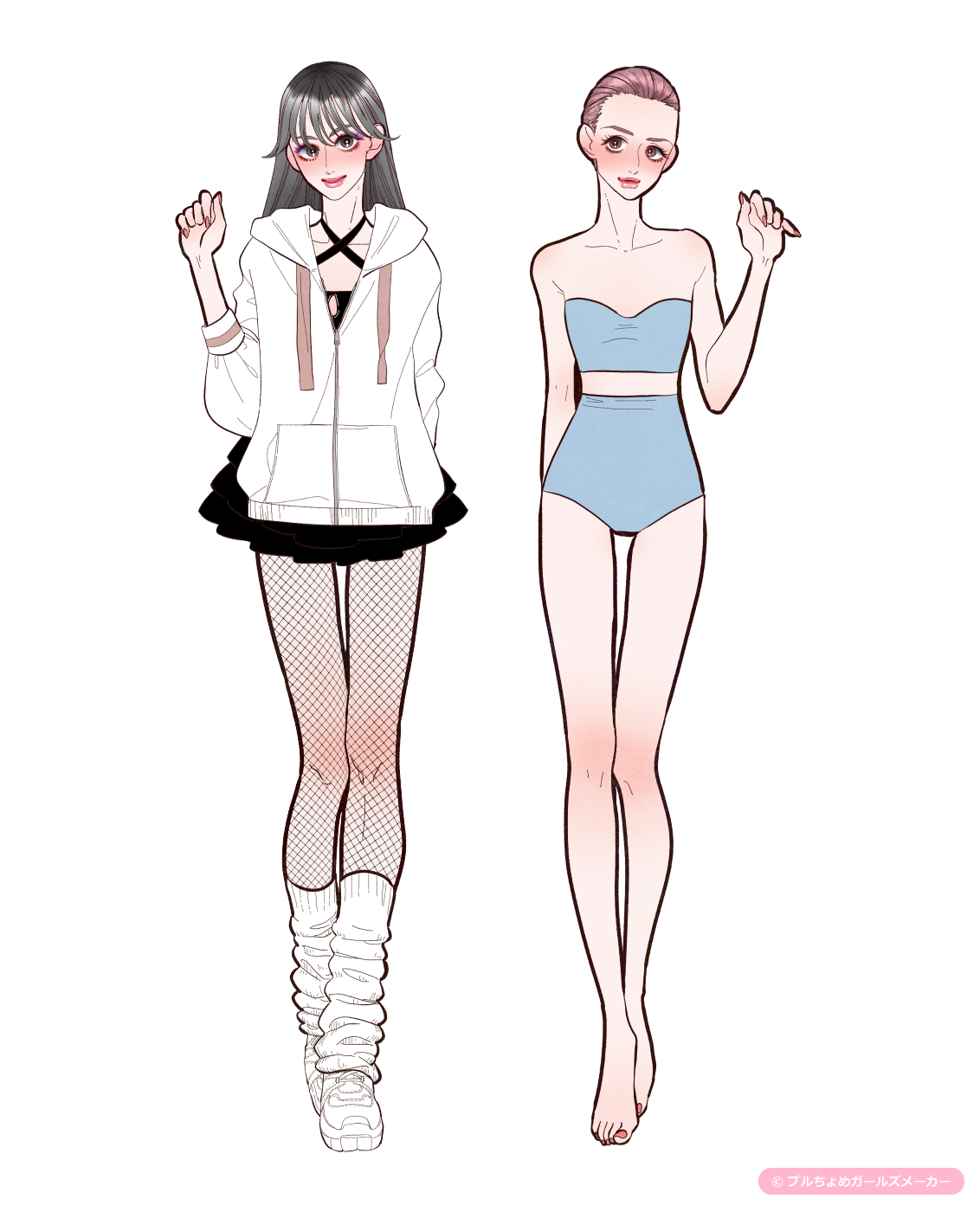 ガールズメーカーで作られた女の子6