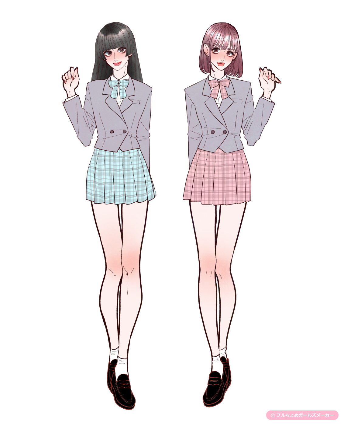 ガールズメーカーで作られた女の子2