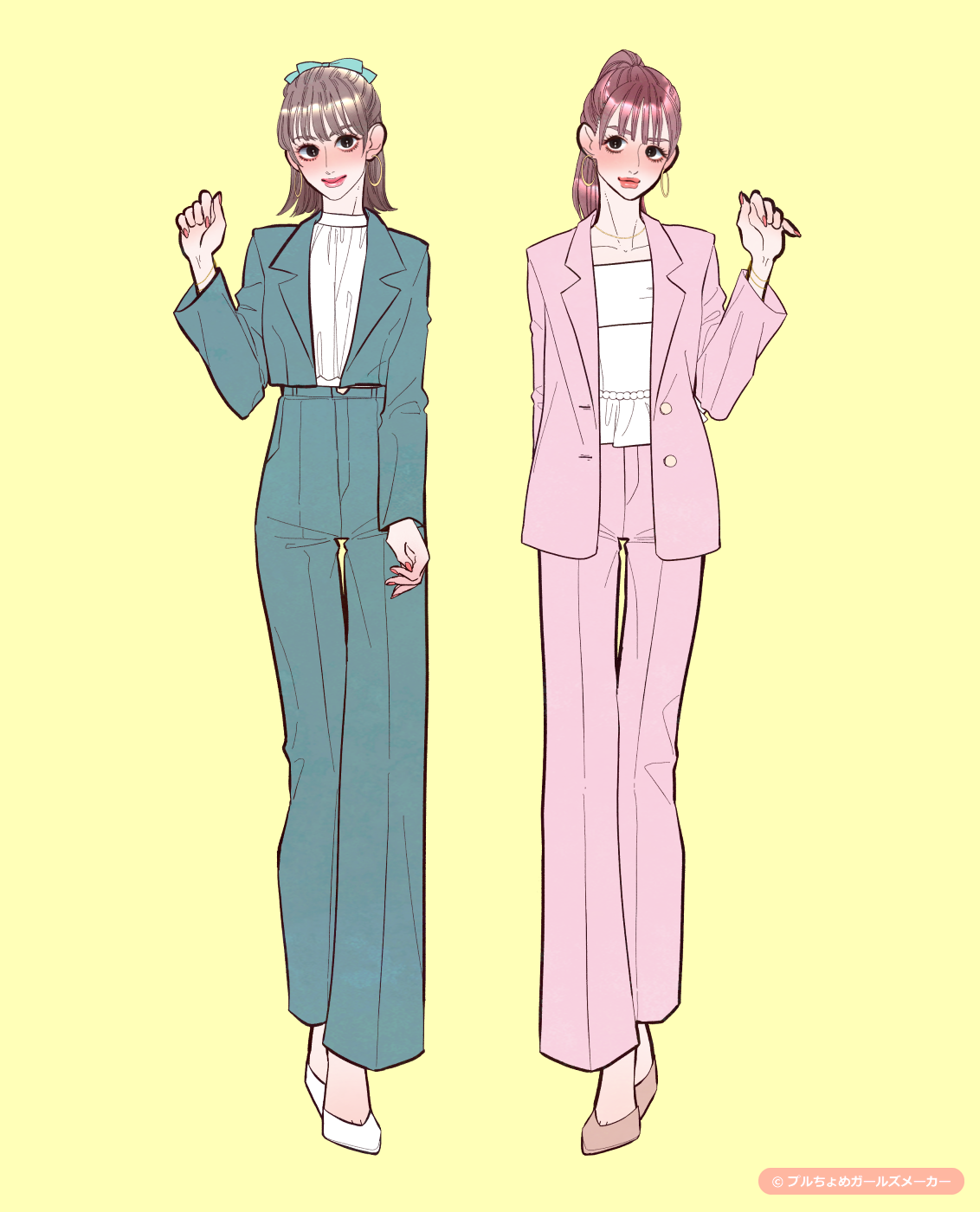 ガールズメーカーで作られた女の子1