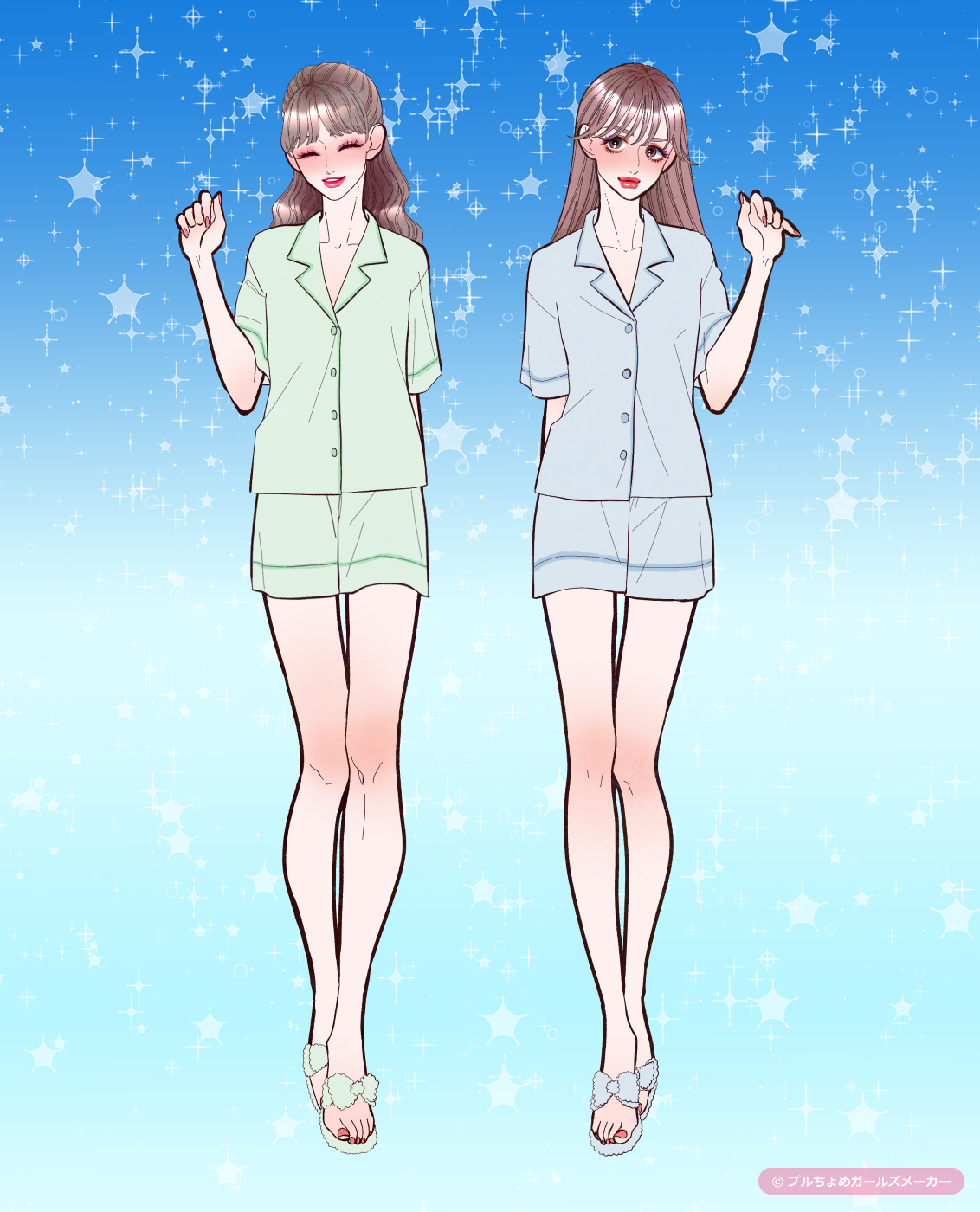 ガールズメーカーで作られた女の子3