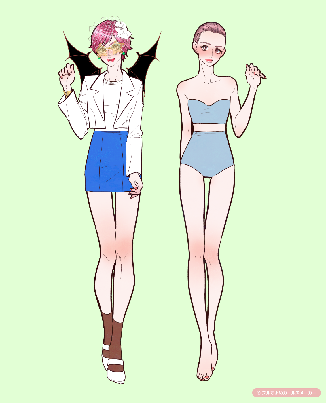 ガールズメーカーで作られた女の子7