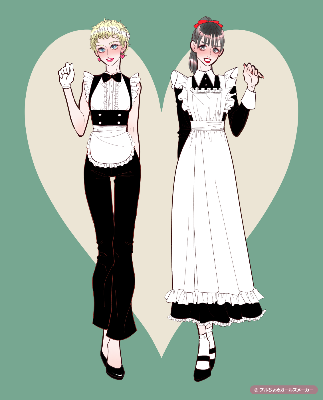 ガールズメーカーで作られた女の子3