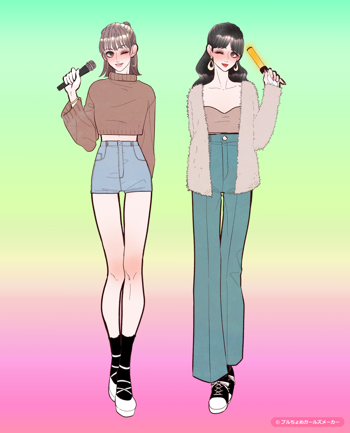 ガールズメーカーで作られた女の子6