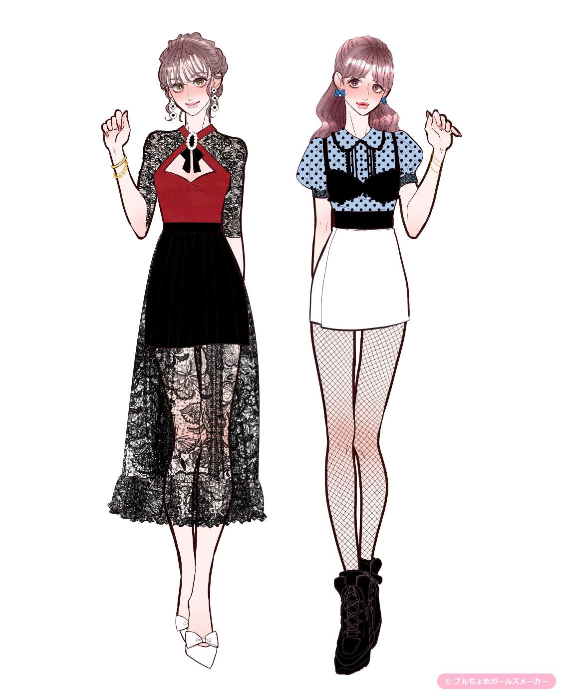 ガールズメーカーで作られた女の子4