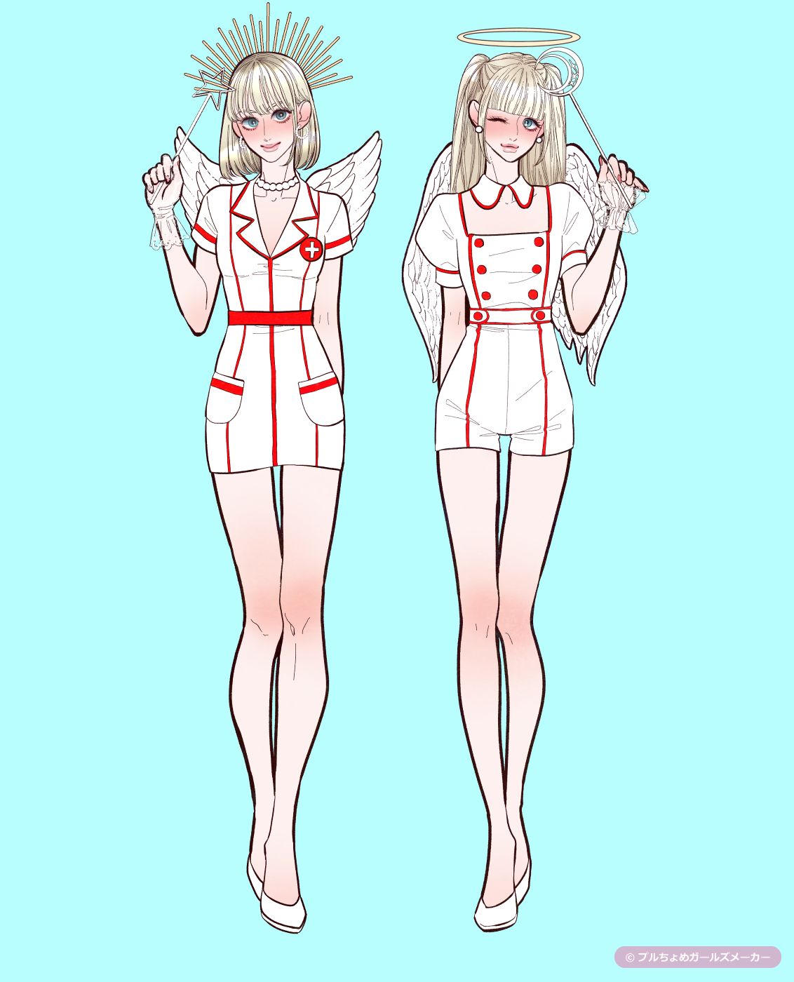 ガールズメーカーで作られた女の子2