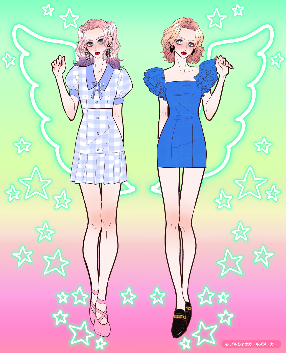 ガールズメーカーで作られた女の子6