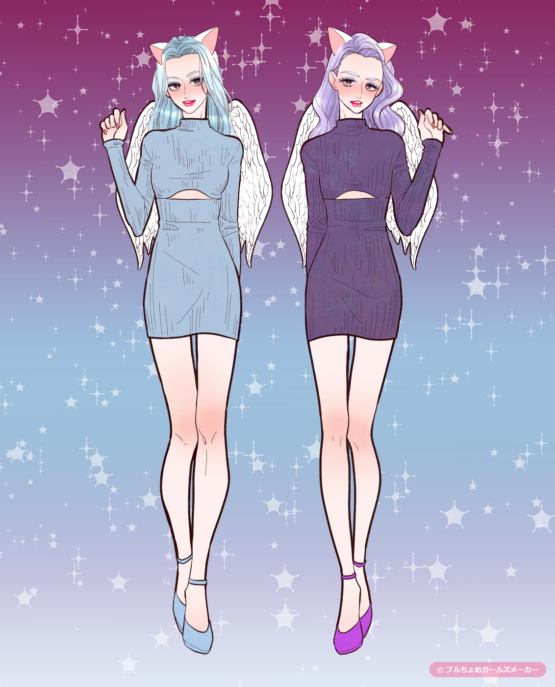 ガールズメーカーで作られた女の子1