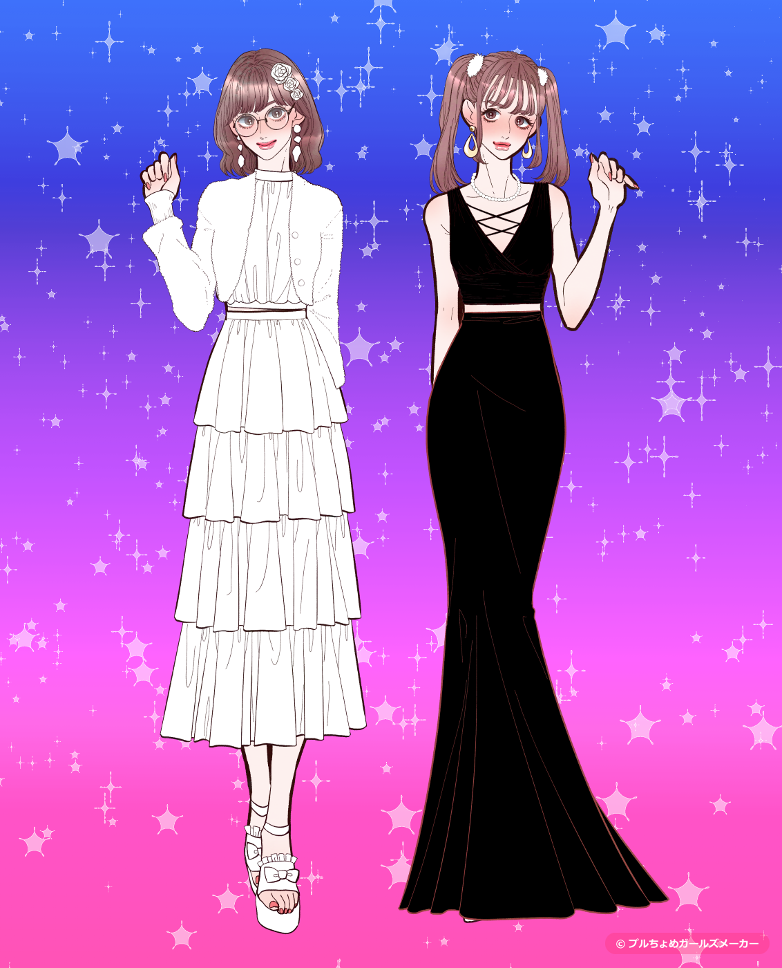 ガールズメーカーで作られた女の子3