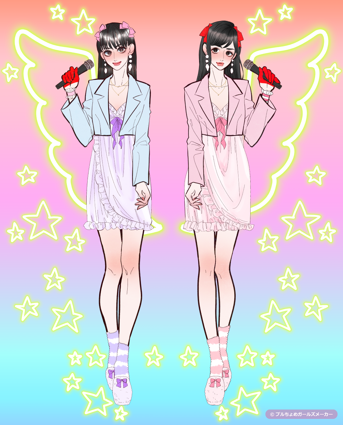 ガールズメーカーで作られた女の子5