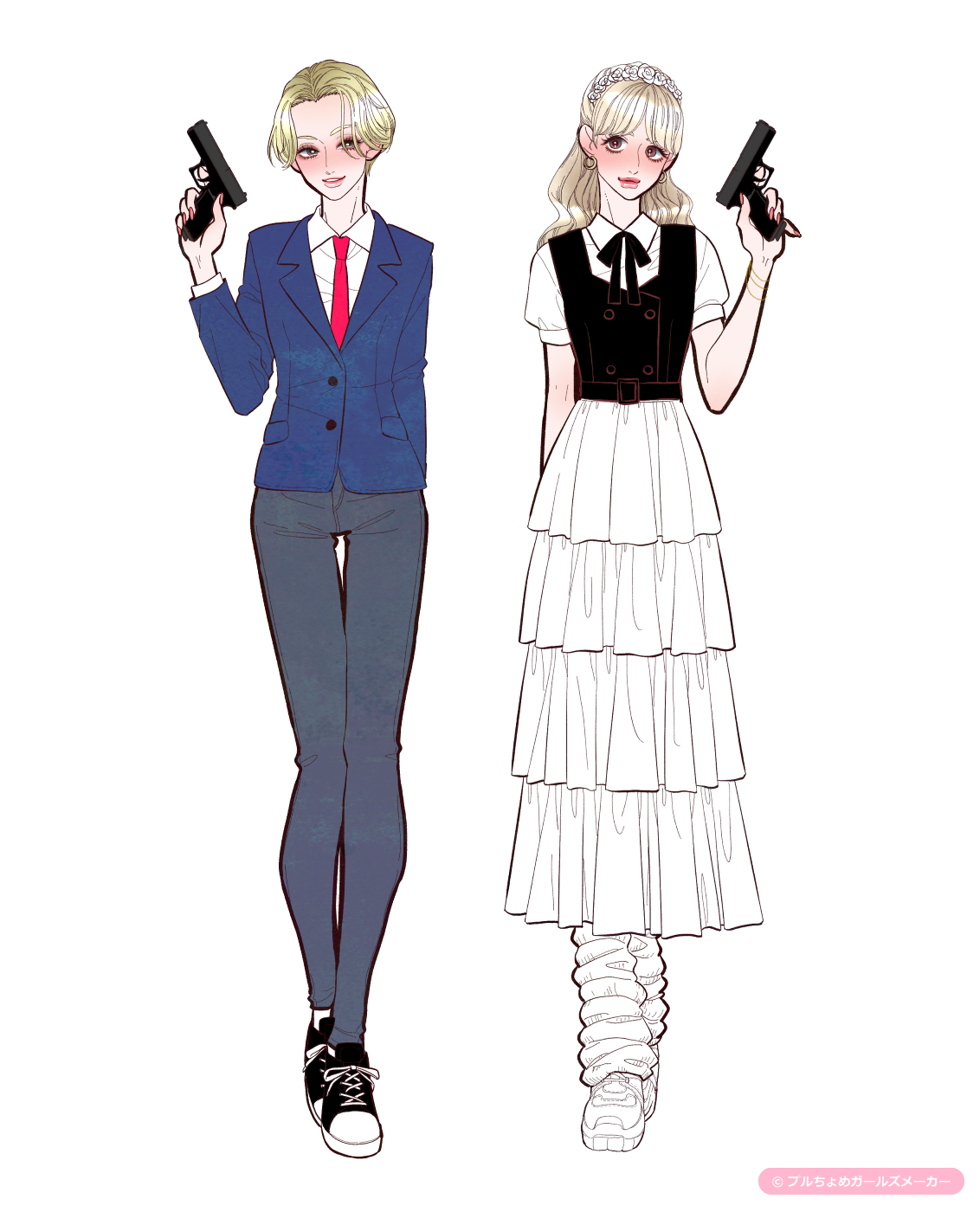 ガールズメーカーで作られた女の子2