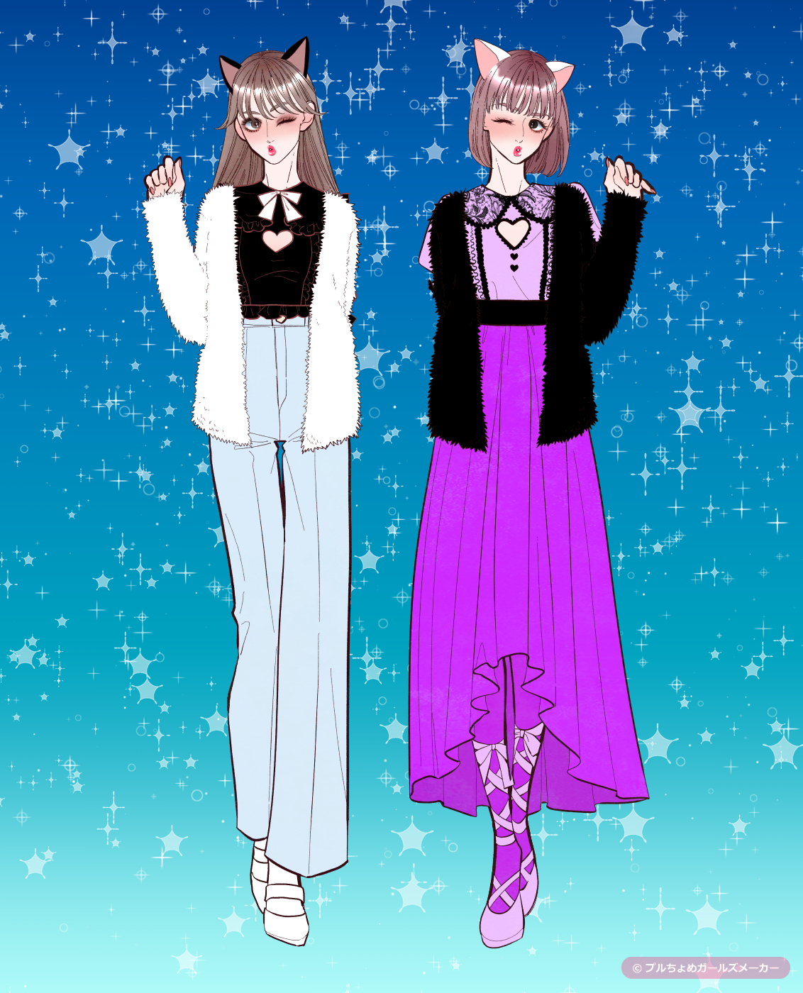 ガールズメーカーで作られた女の子2