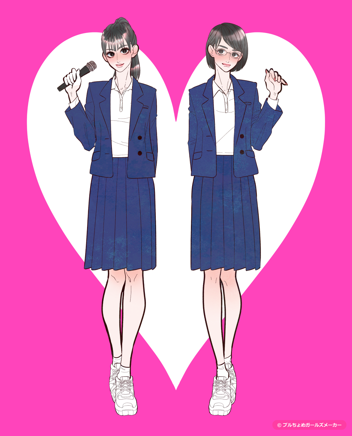 ガールズメーカーで作られた女の子6