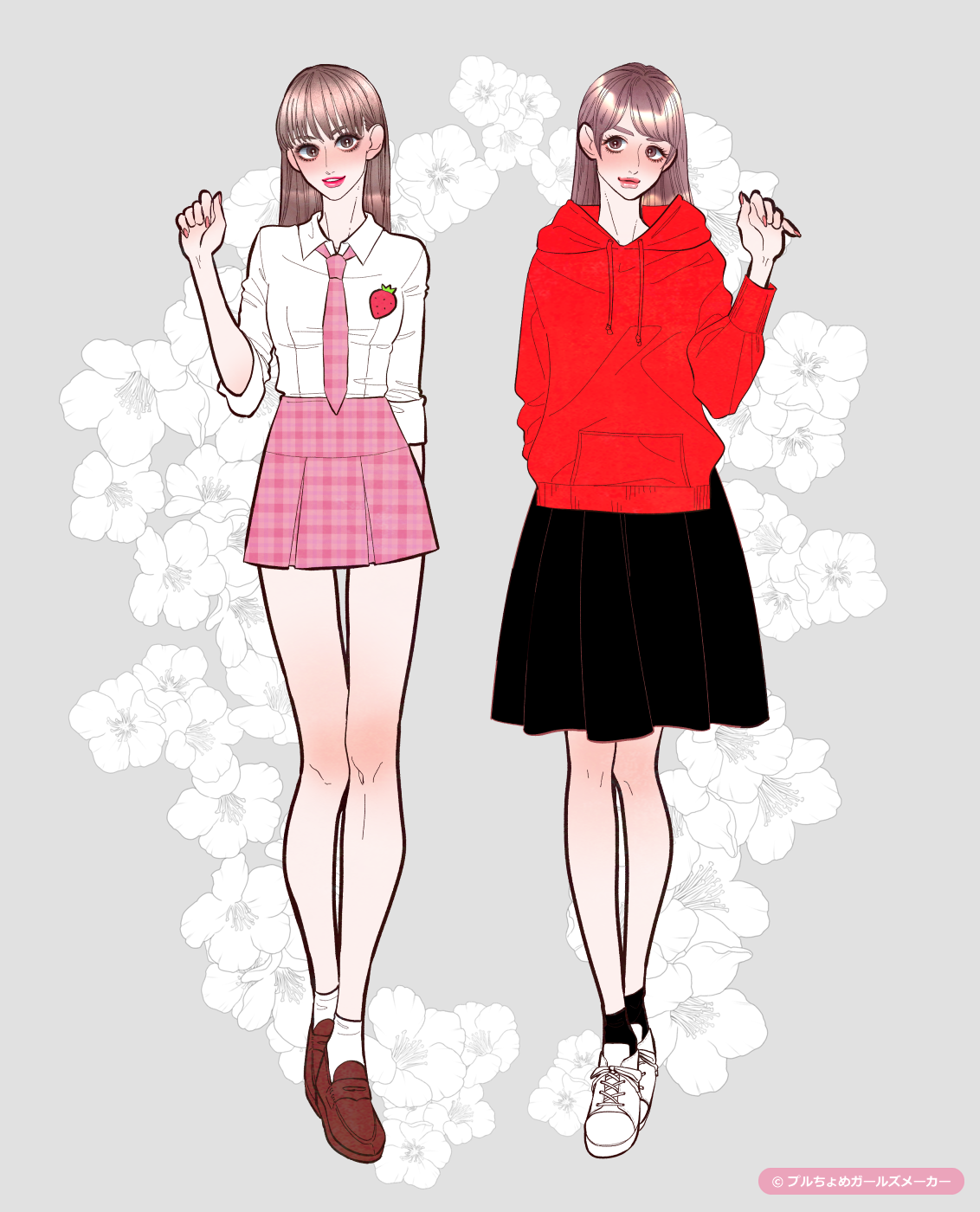 ガールズメーカーで作られた女の子2