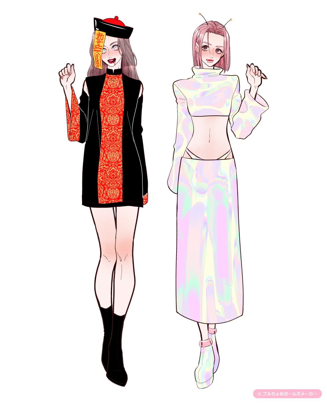 ガールズメーカーで作られた女の子1