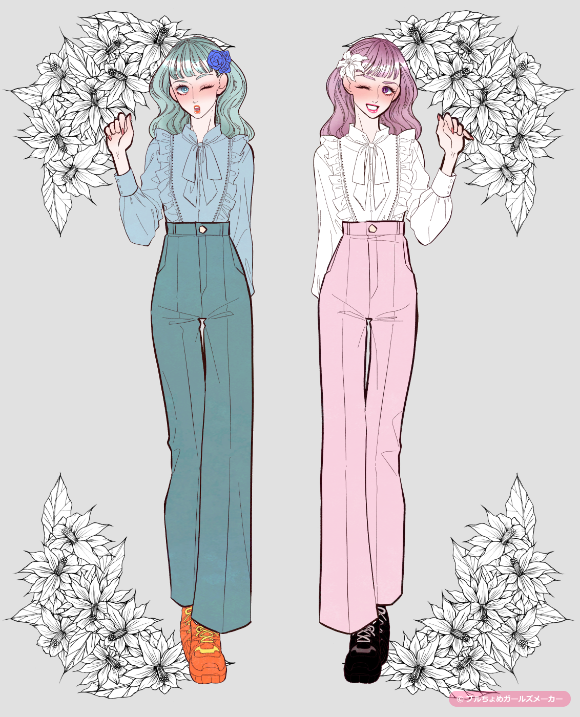 ガールズメーカーで作られた女の子3