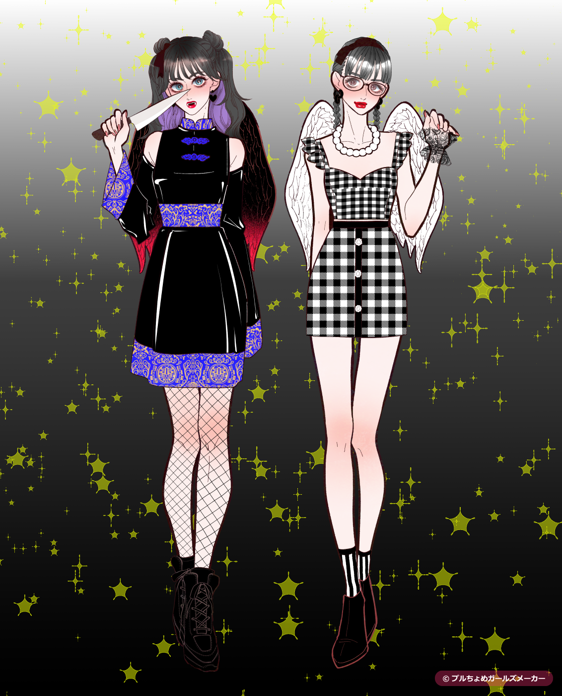 ガールズメーカーで作られた女の子2