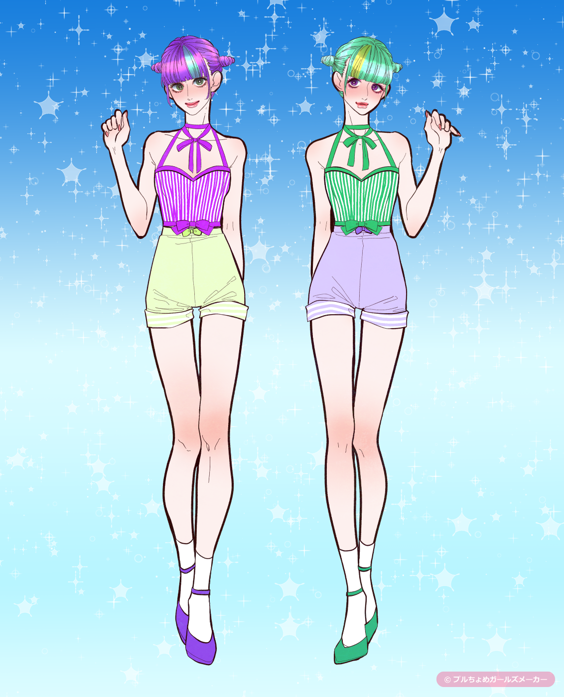 ガールズメーカーで作られた女の子5