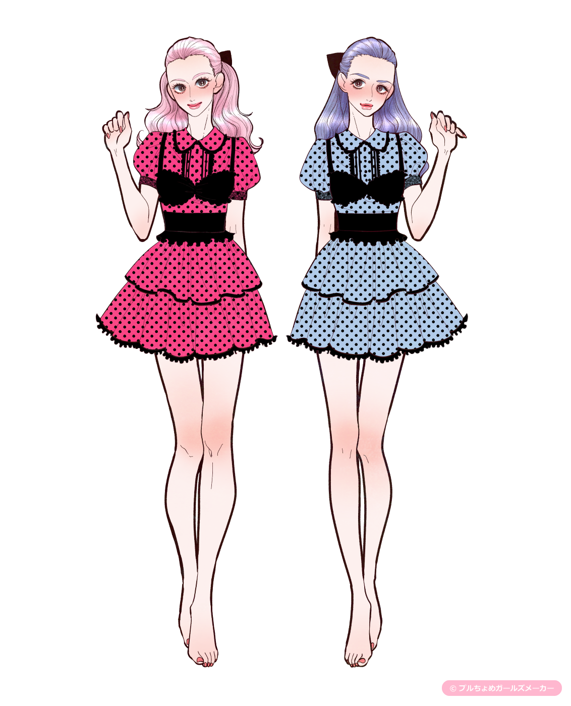 ガールズメーカーで作られた女の子4
