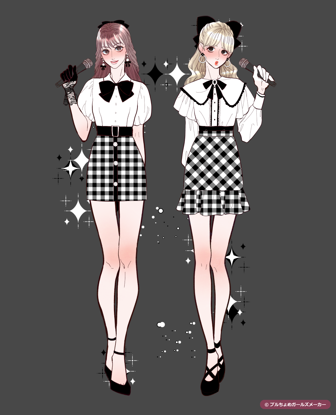 ガールズメーカーで作られた女の子1