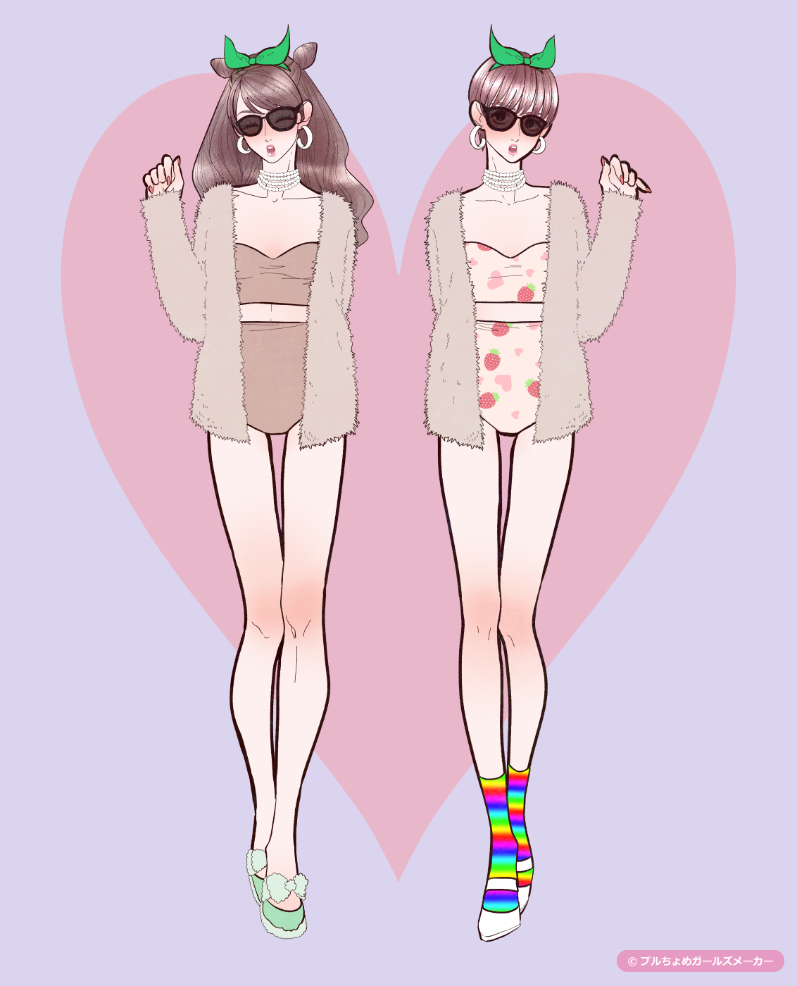 ガールズメーカーで作られた女の子19