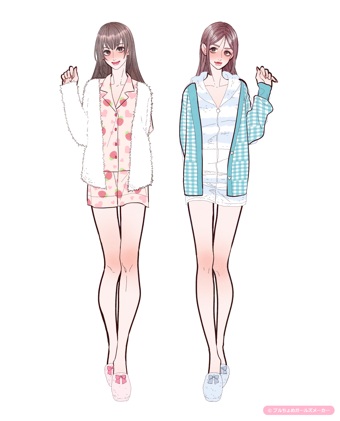 ガールズメーカーで作られた女の子1