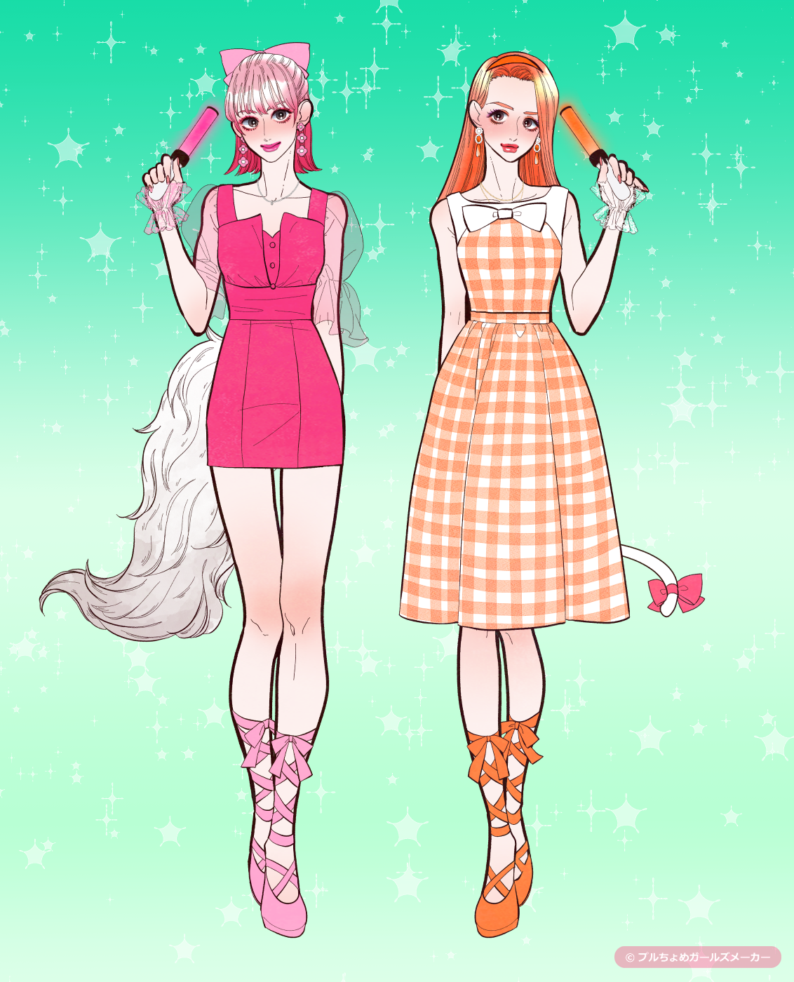 ガールズメーカーで作られた女の子1