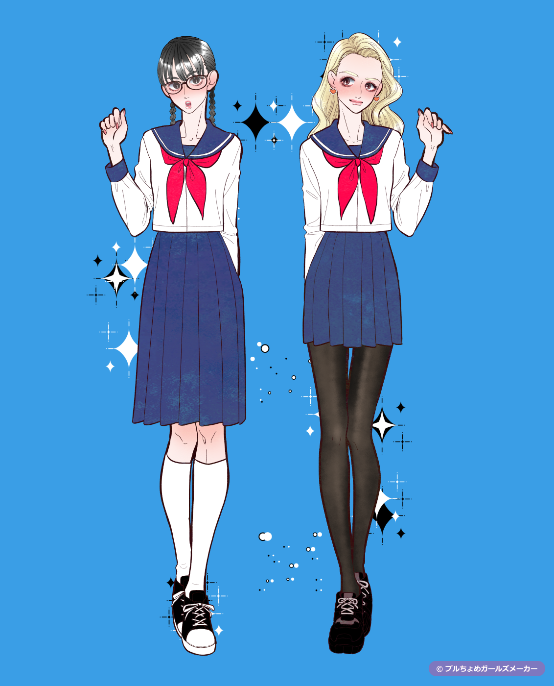 ガールズメーカーで作られた女の子5