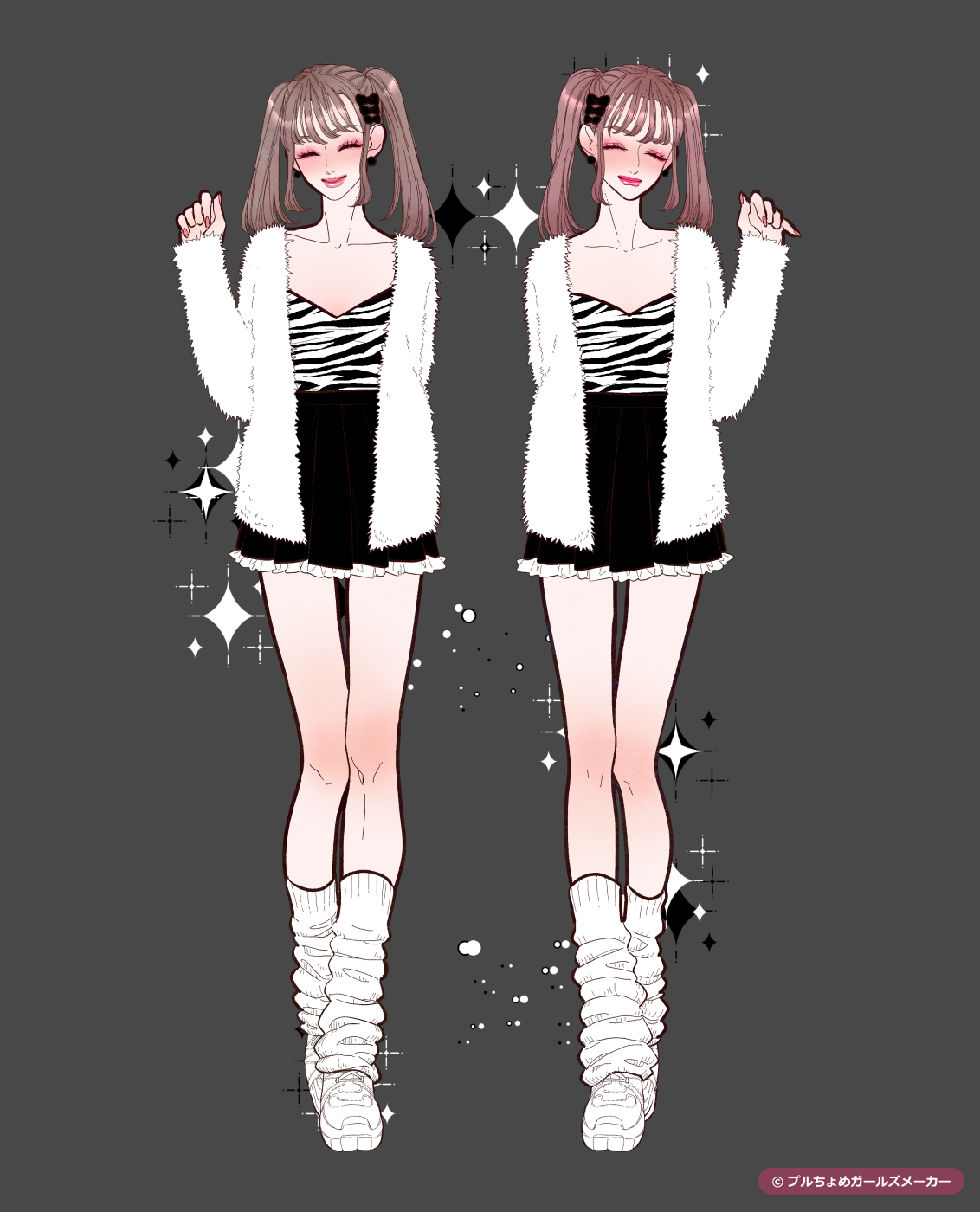 ガールズメーカーで作られた女の子2