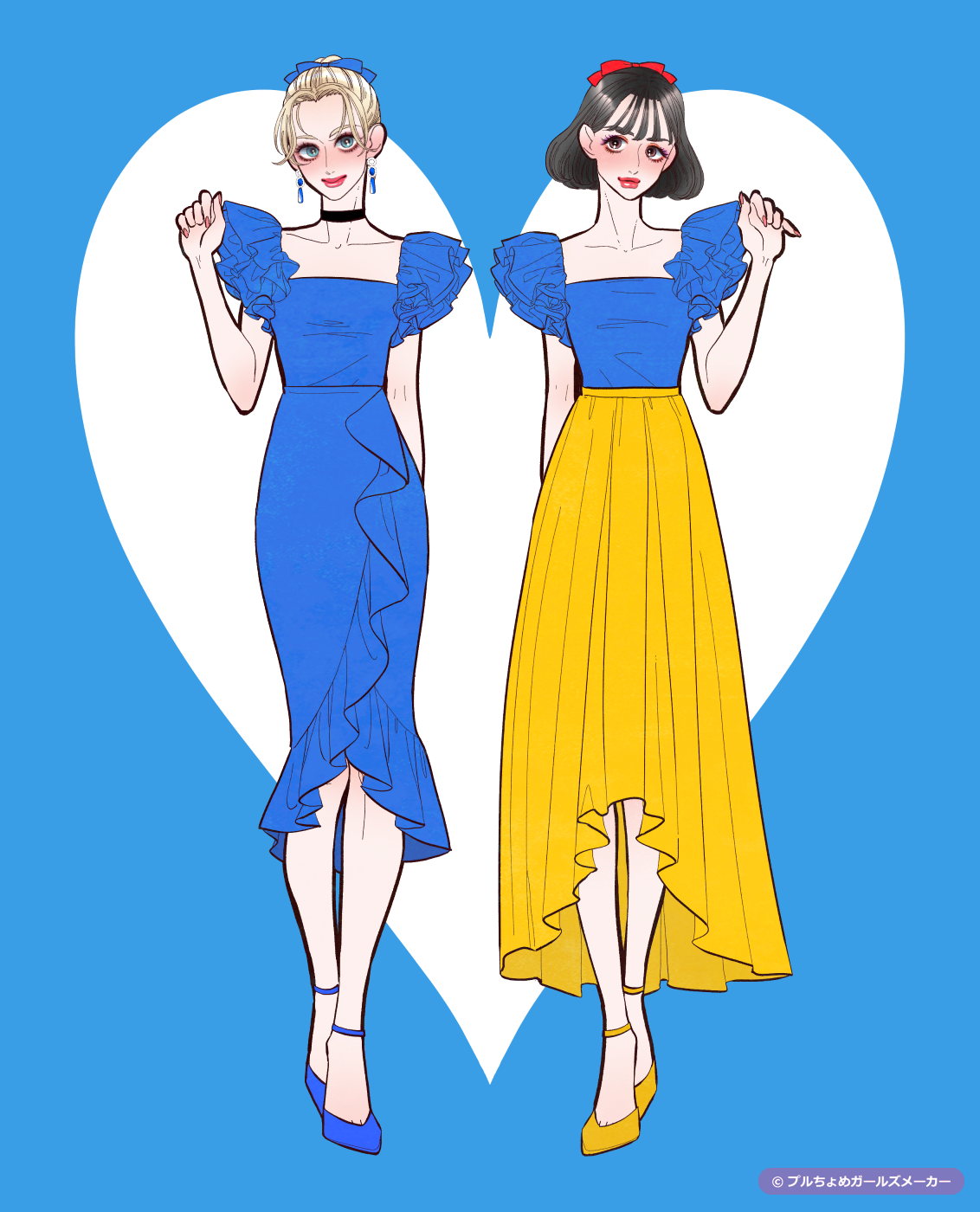 ガールズメーカーで作られた女の子20