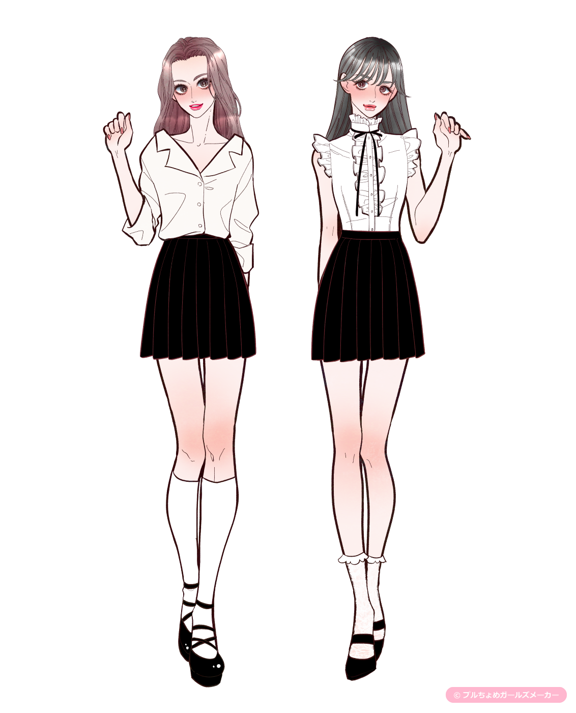 ガールズメーカーで作られた女の子3