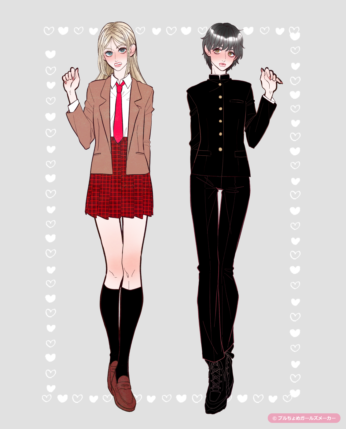 ガールズメーカーで作られた女の子2