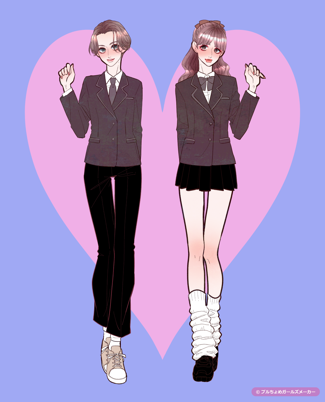 ガールズメーカーで作られた女の子4