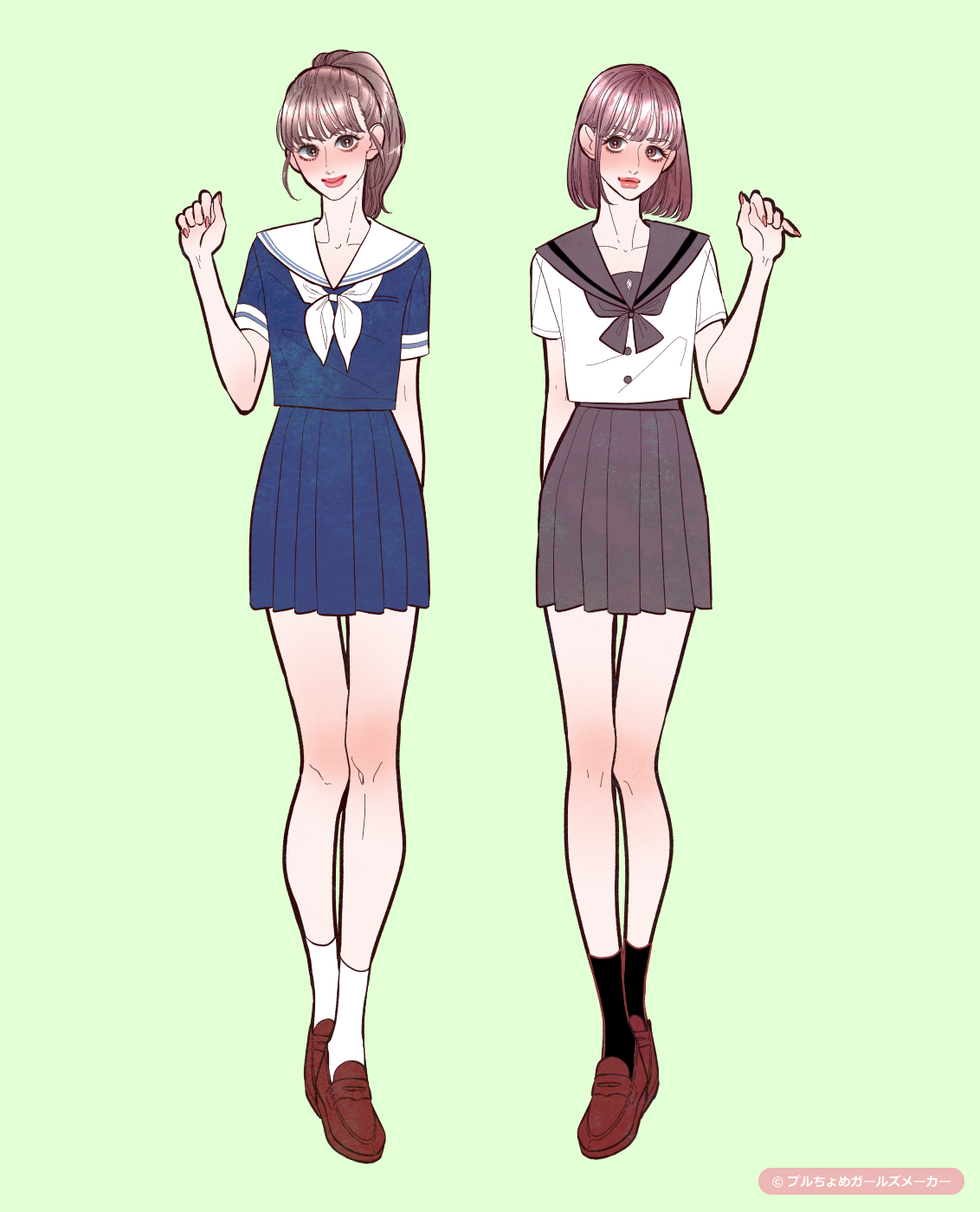 ガールズメーカーで作られた女の子8