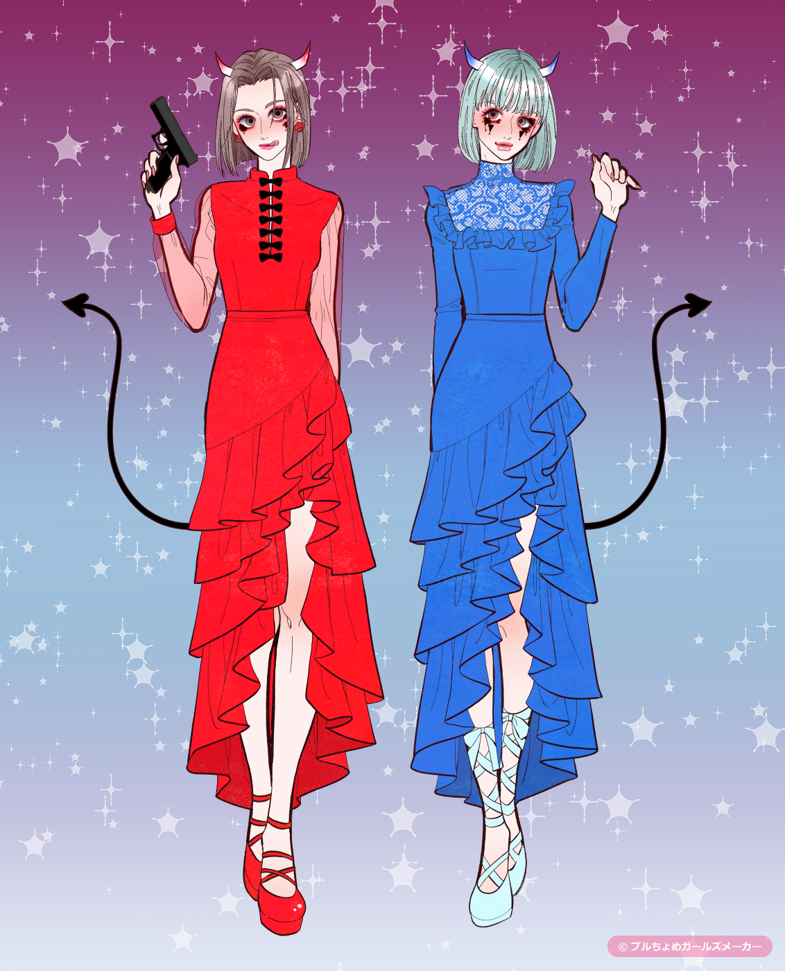 ガールズメーカーで作られた女の子4