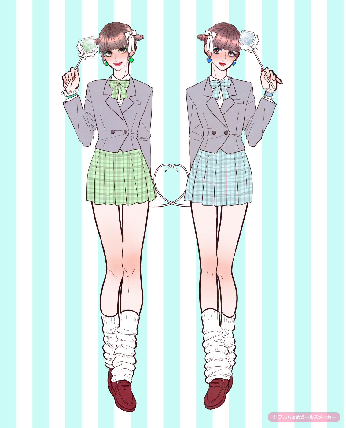 ガールズメーカーで作られた女の子2