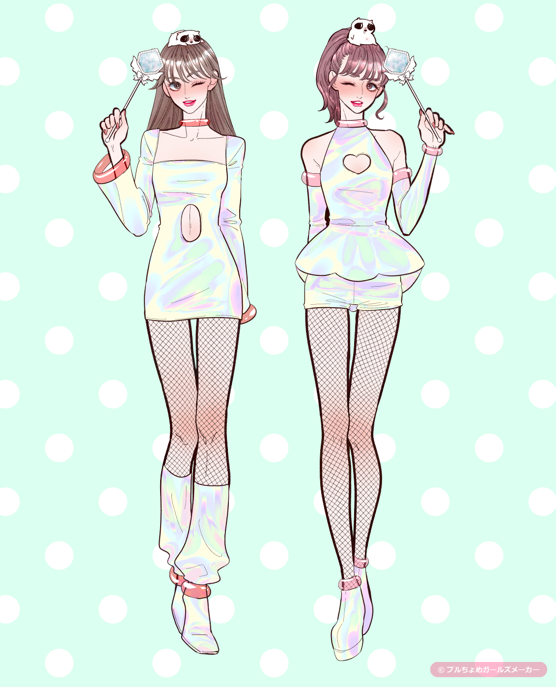 ガールズメーカーで作られた女の子2
