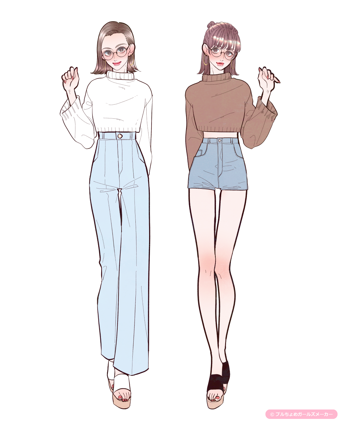 ガールズメーカーで作られた女の子2